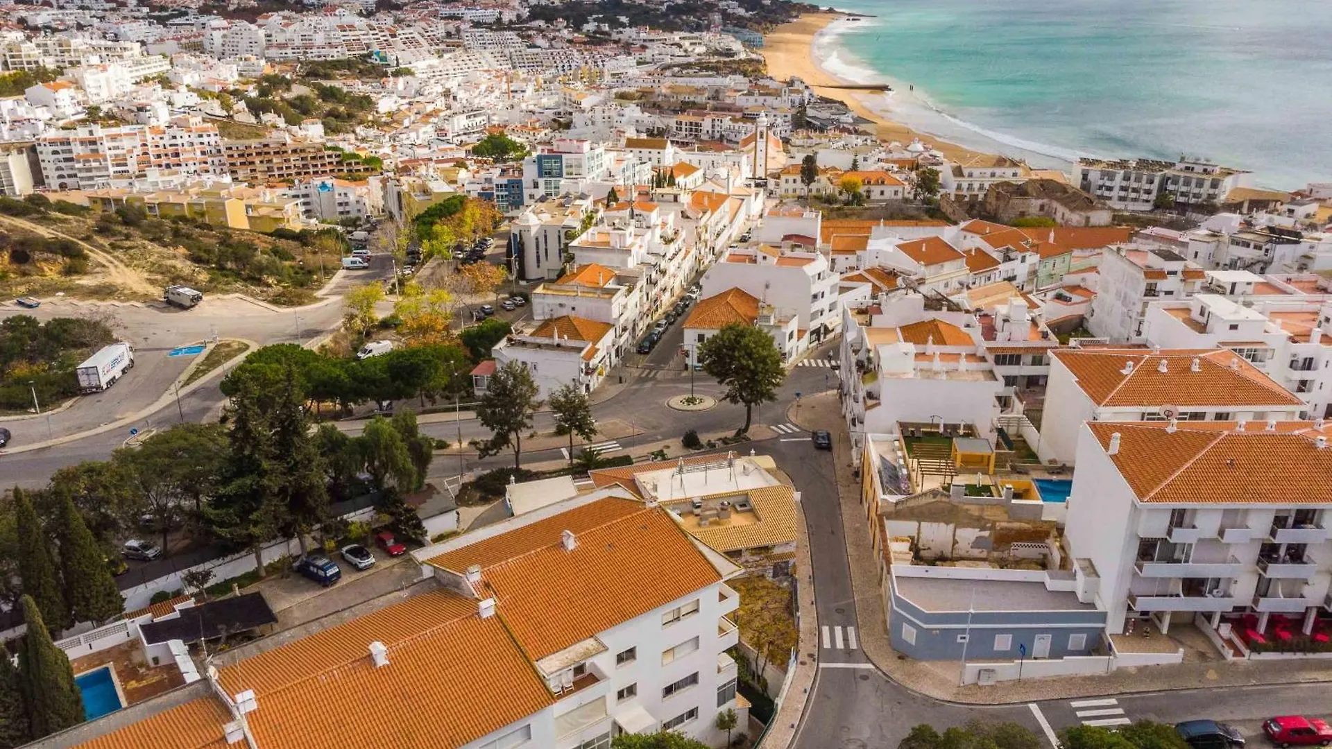 Casa Santa Maria - Sea View - 500M From The Beach - Wifi Albufeira Appartement
